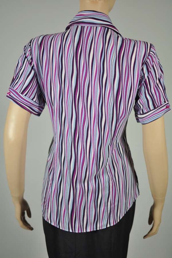 Short Sleeve Soft Touch Crepe Shirt_4