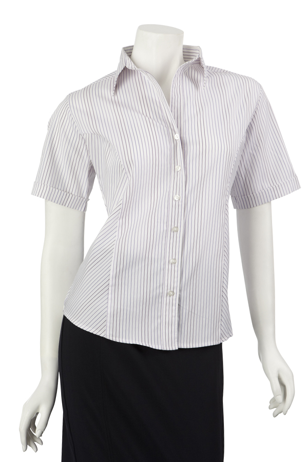Short Sleeve Graduate Stripe Shirt_1